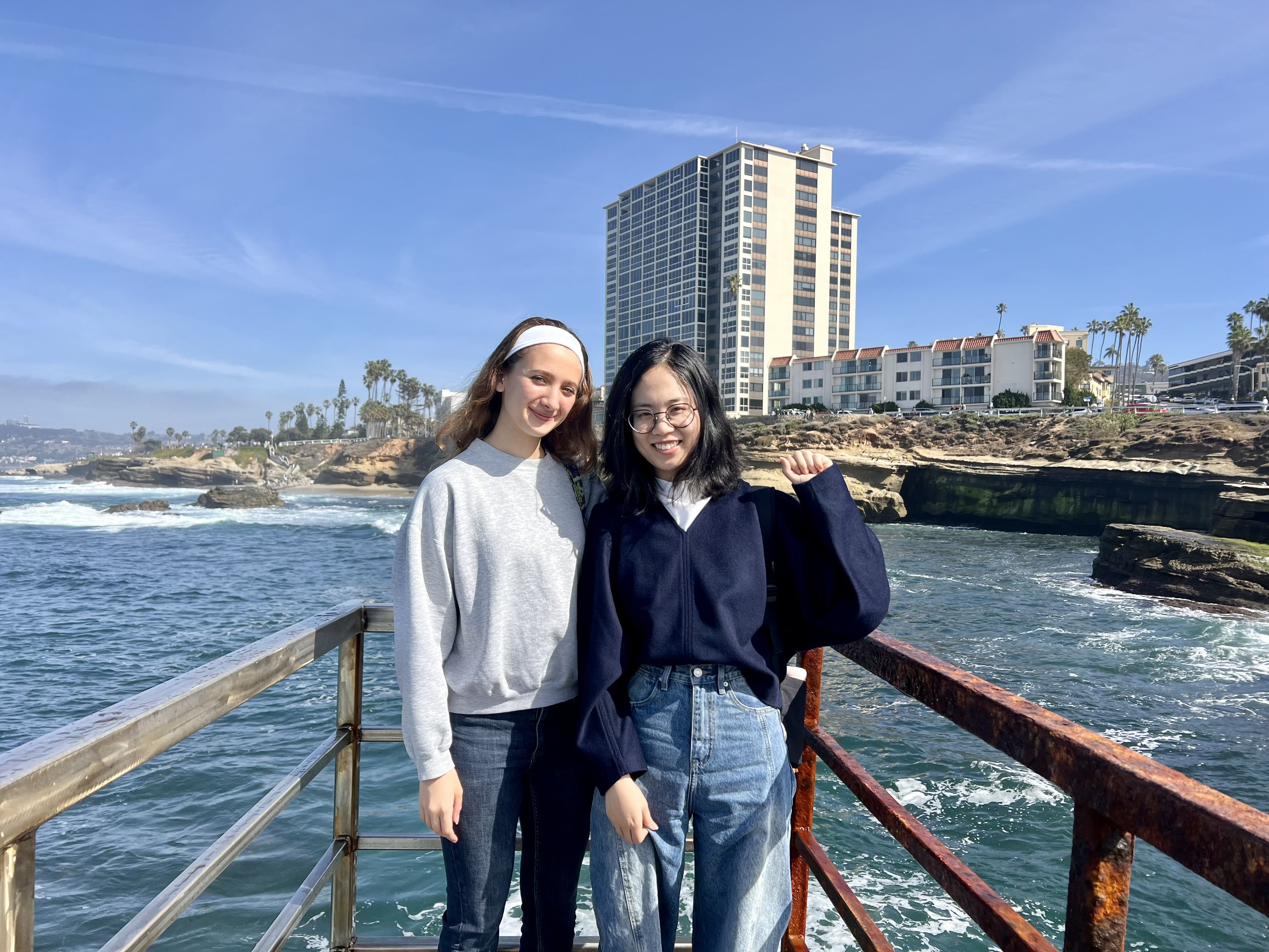 Aiying, and Aroosha, SPIE25@ San Diego, CA.